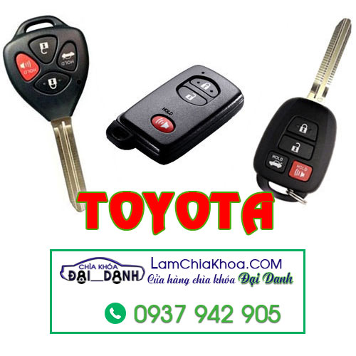 Chìa Khóa Xe Toyota