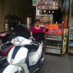 đền CODE xe Vespa không sáng