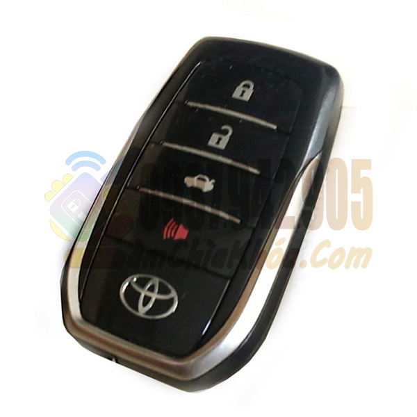 Chìa khóa thông minh smartkey Fortuner 2016 2017 2018