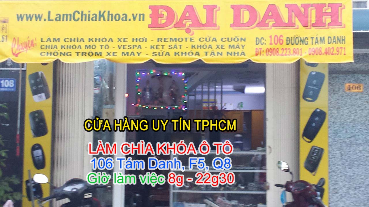 làm chìa khóa thông minh smartkey uy tín