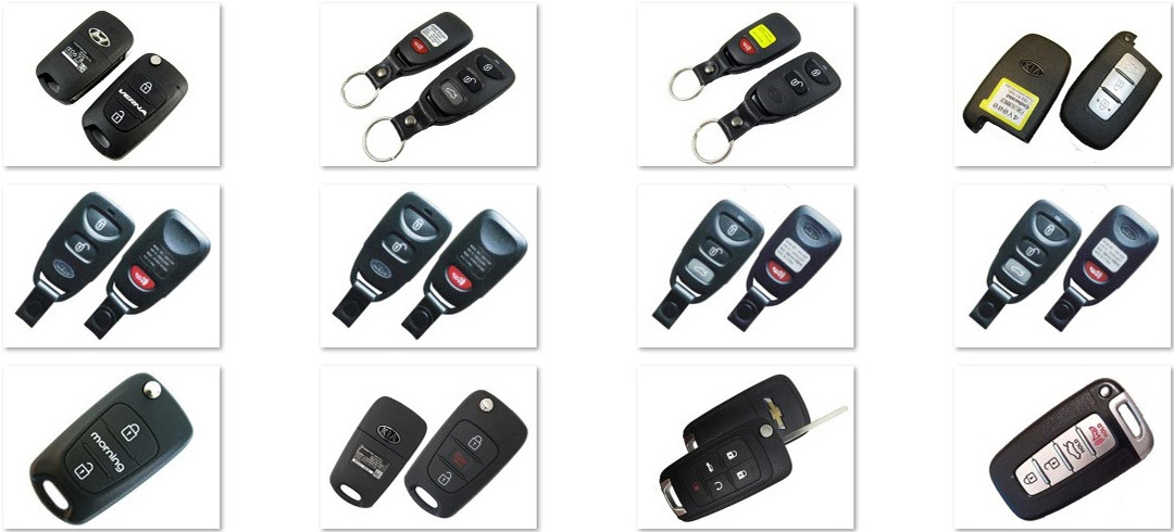 Chìa khóa điện remote xe Kia